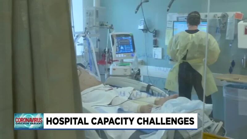 Health officials in Oregon are predicting the state will hit the peak in hospitalizations this...