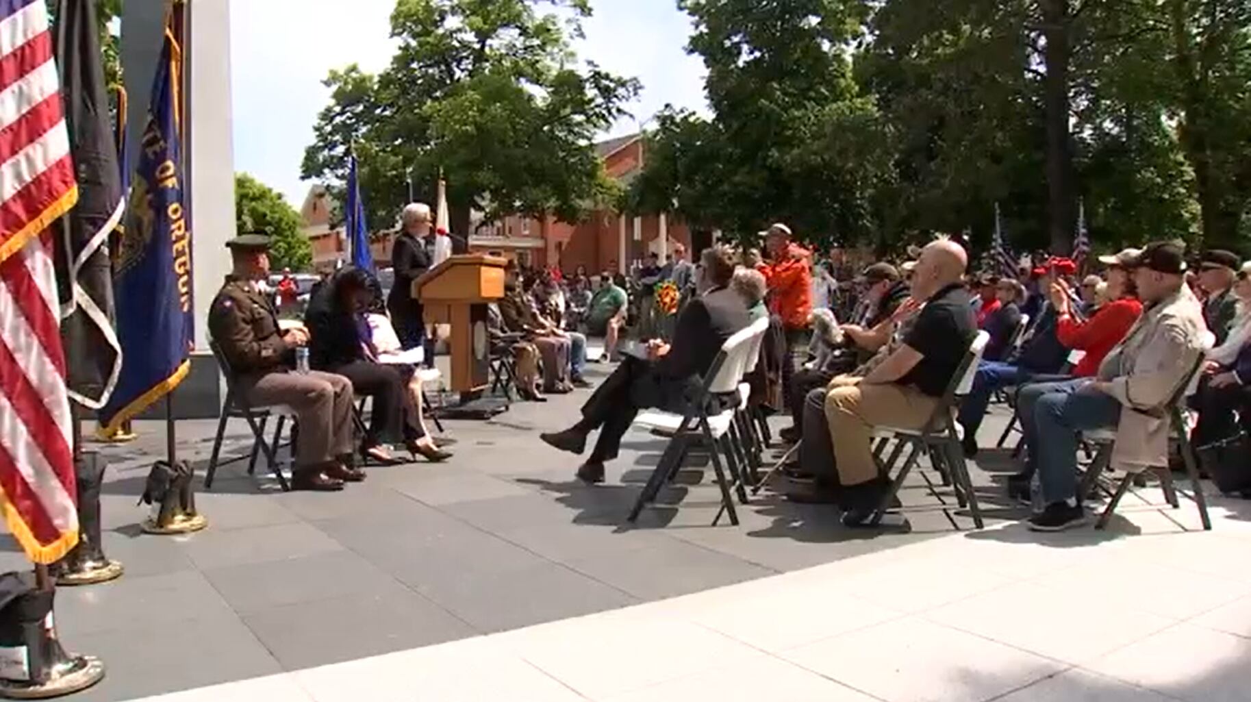 Salem Memorial Day celebration takes place at Oregon World War II Memorial - Vimarsana News