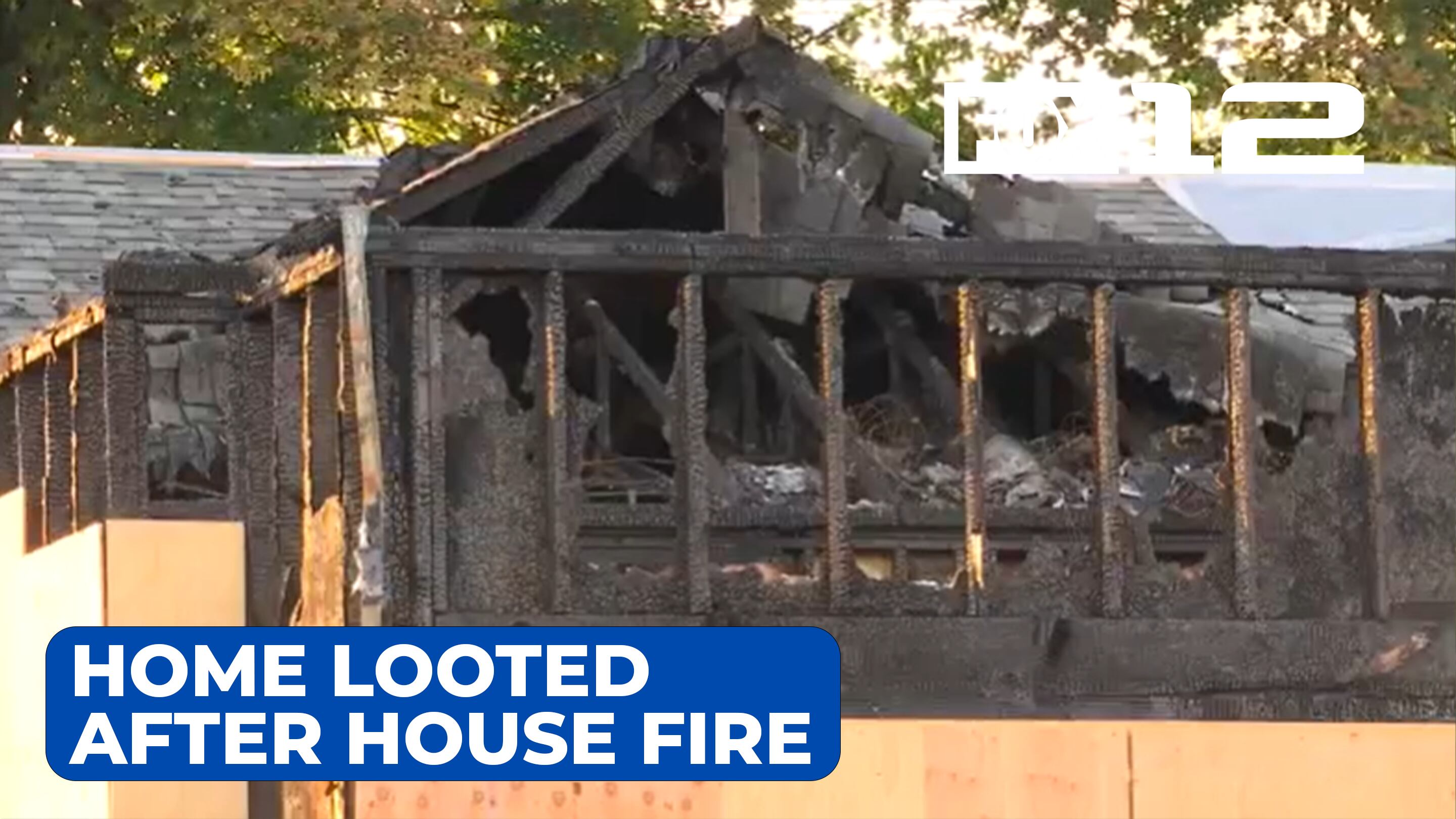 Gresham family who lost home and pets to fire return to find belongings looted - Vimarsana News