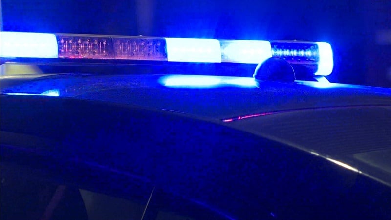 A generic image of police lights