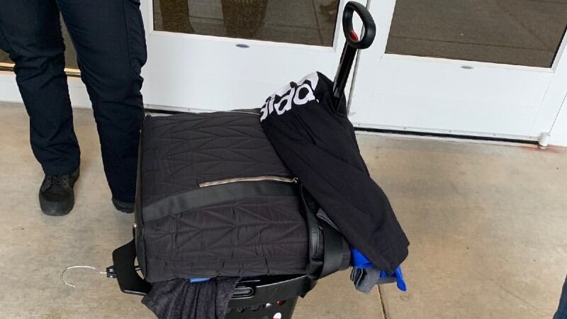 Police said a suspect was arrested with $1,200 of stolen merchandise from a Hillsboro business.