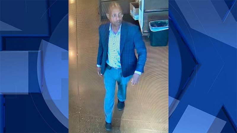 Surveillance image of suspect