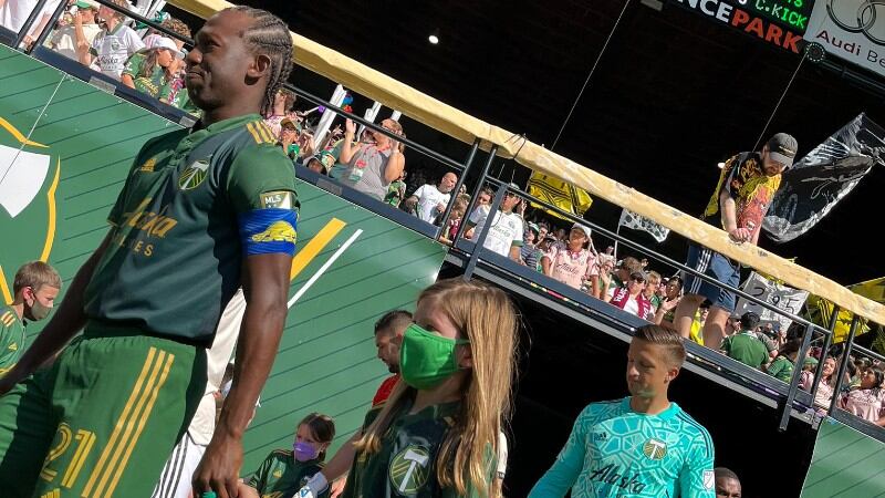 The Portland Timbers take the field for the home finale against LAFC.