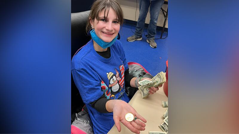 A secret Santa dropped a rare gold coin worth nearly $2,000 into a Salvation Army red kettle.