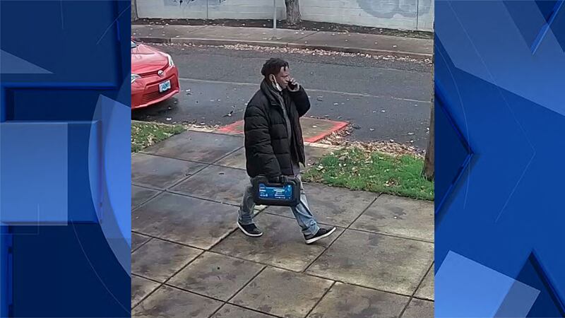 Surveillance image of the alleged shooting suspect