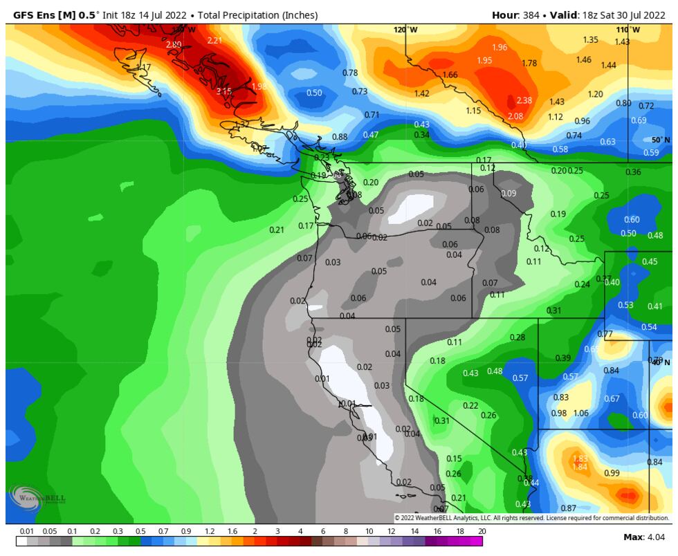 Dry weather continues