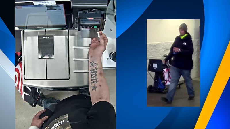 Police looking for suspect in school bag theft, smashed vehicle window in Eugene