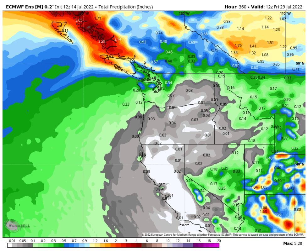 Dry weather continues