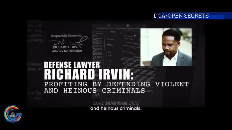 Ad about Richard Irvin