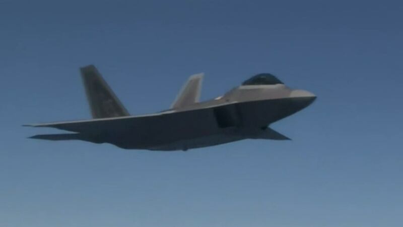 File: US fighter jet