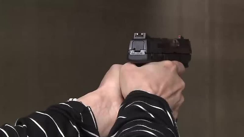 File: A handgun