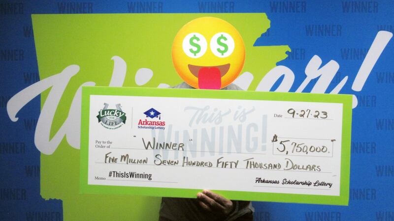 The man, who chose to remain anonymous, won the $5.75 million jackpot by playing a special set...